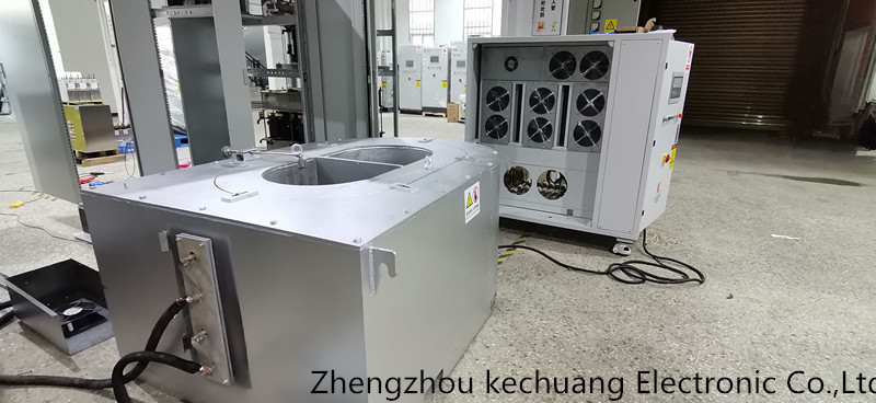 160 KW induction melting furnace