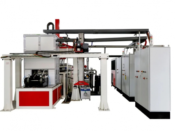 Drive wheel quenching and tempering production line