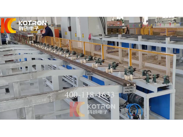 Bar quenching and tempering production line