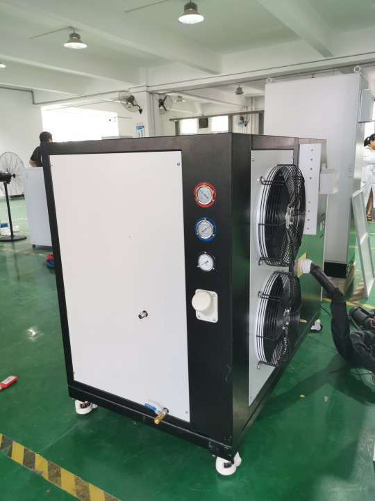 60KW Portable All-in-one Induction heating machine with water cooling machine inside