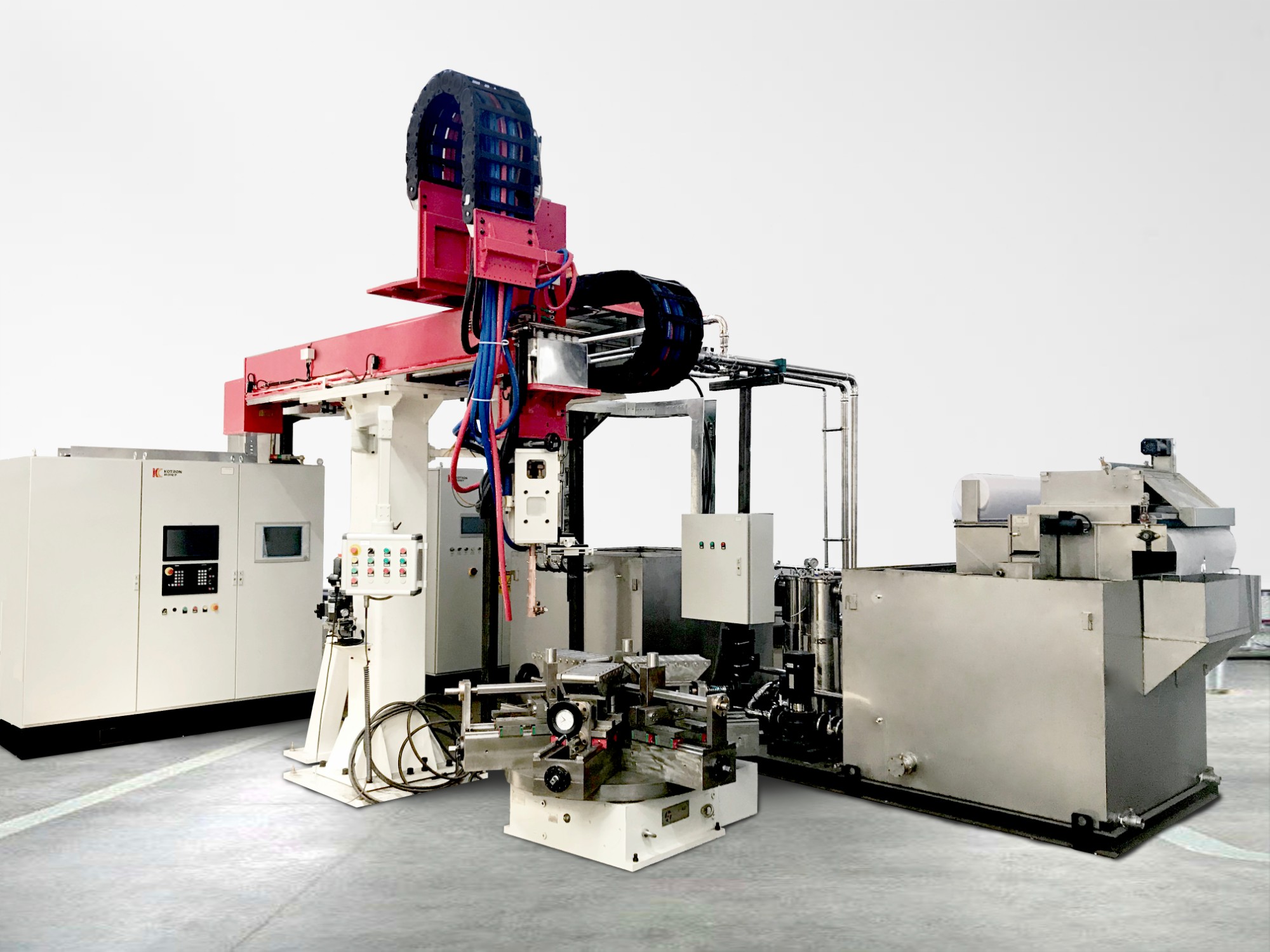 Complete set of Raceway CNC Quenching Machine