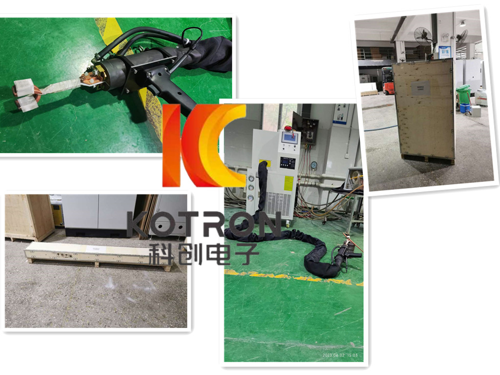 30KW portable all-in-one induction heating machine for copper pipe brazing