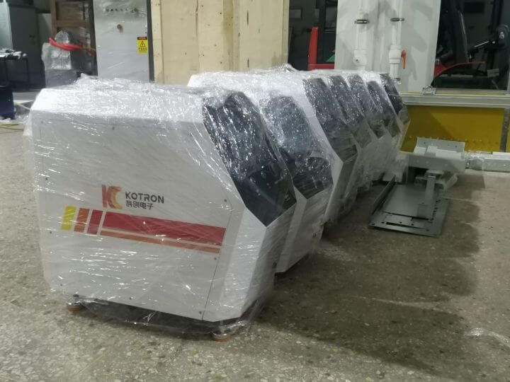 A batch of 40 KW Digital induction Heating Machine