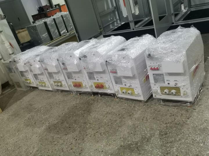 A batch of 40 KW Digital induction Heating Machine
