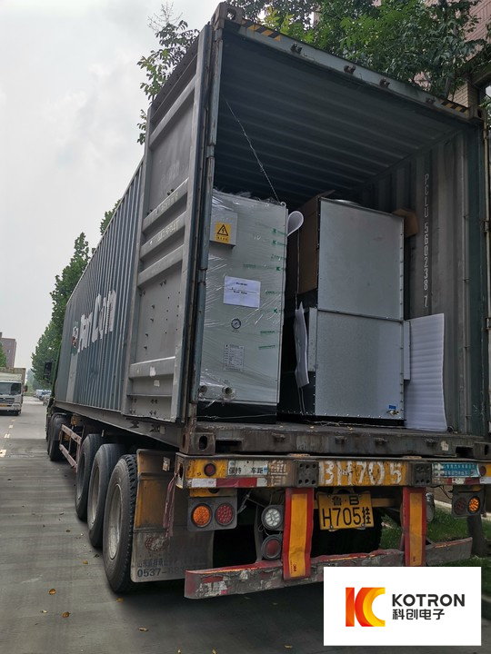 Congratulations！3 sets of Induction heating Machines and assembling water cooling systems are ready for shipment to south Korea
