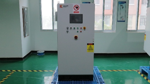 Motor rotor induction heating machine