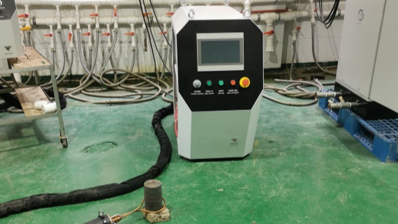 80KW induction heating equipment matched with 350KVA coaxial transformer
