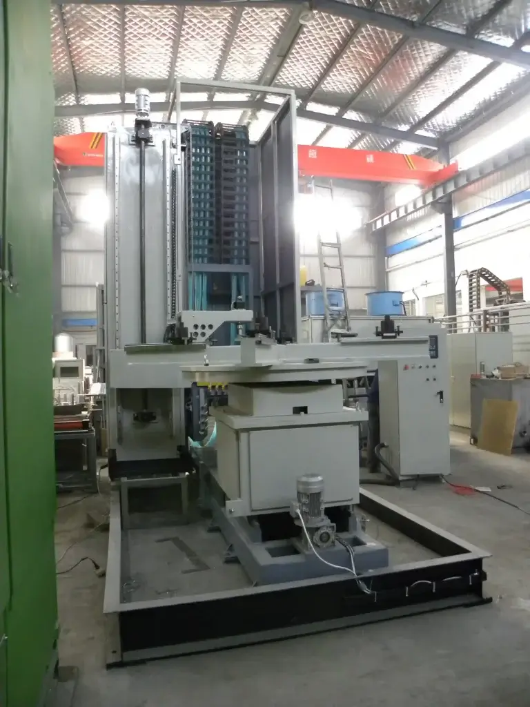 slewing bearing raceway and gear induction hardening equipment