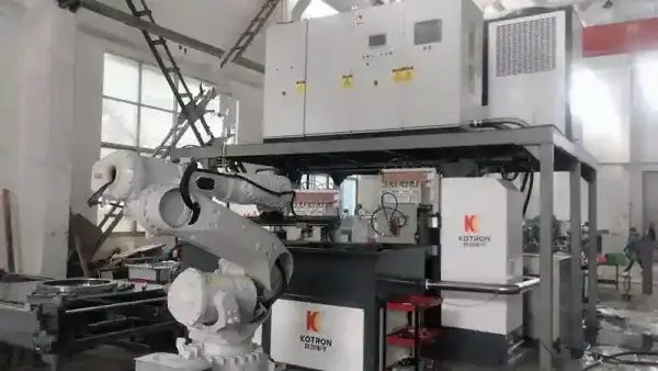 slewing bearing induction quenching machine - Image 2