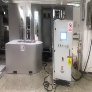 1.5T zinc smelting furnace 160KW induction melting furnace